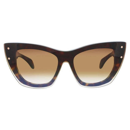 Ladies Multi-Color Rectangular Sunglasses