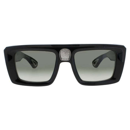 Men's Black Rectangular Sunglasses