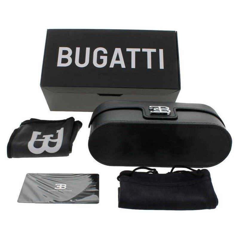 Men's Black Rectangular Sunglasses
