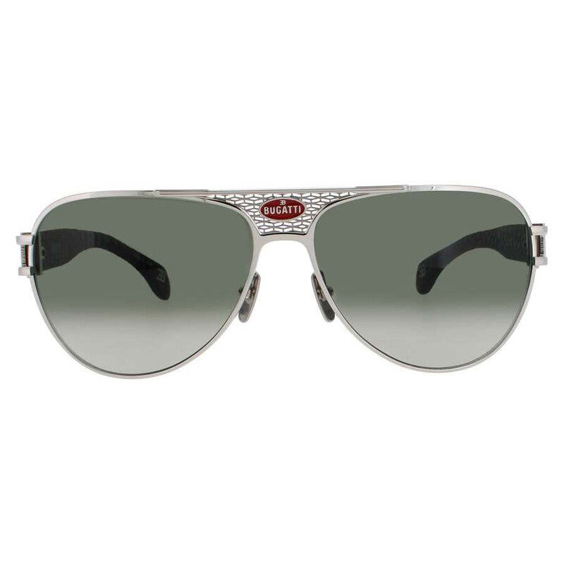 Men's Black Rectangular Sunglasses