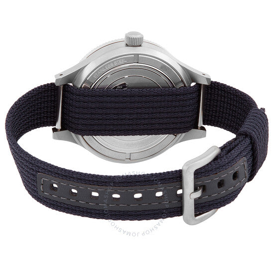 بولوفا، أرشيف ساعة رجالية أوتوماتيكية بمينا أسود من طراز Mil-Ships-W-2181