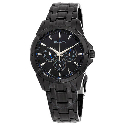 Bulova, Classic Multifuction Black Dial Men's Watch