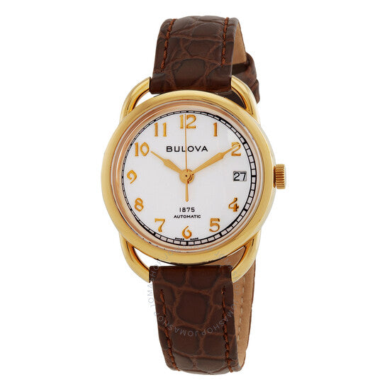 Bulova, Commodore Automatic Ivory Dial Ladies Watch