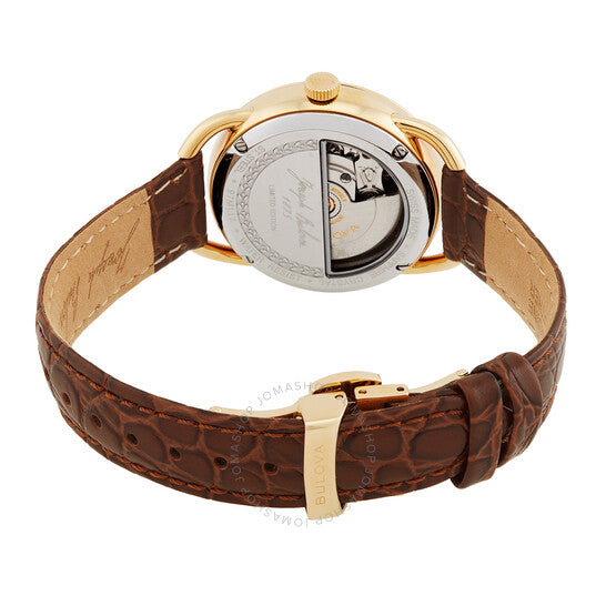 Bulova, Commodore Automatic Ivory Dial Ladies Watch