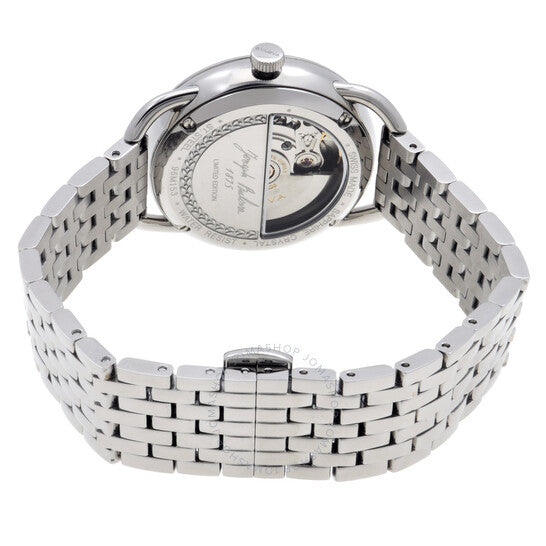 بولوفا، ساعة كومودور أوتوماتيكية للسيدات بمينا فضي