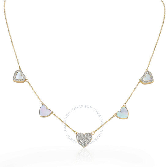 ساعة بولوفا للسيدات، كوارتز كريستالي، مينا فضية مرصعة بالألماس