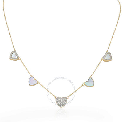 ساعة بولوفا للسيدات، كوارتز كريستالي، مينا فضية مرصعة بالألماس