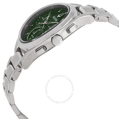 Bulova, Curv Chronograph Quartz Green Dial Men's Watch