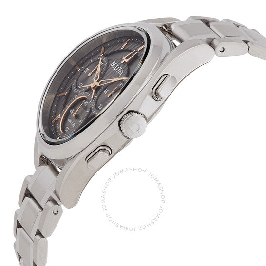 Bulova, Curv Chronograph Quartz Grey Dial Men's Watch