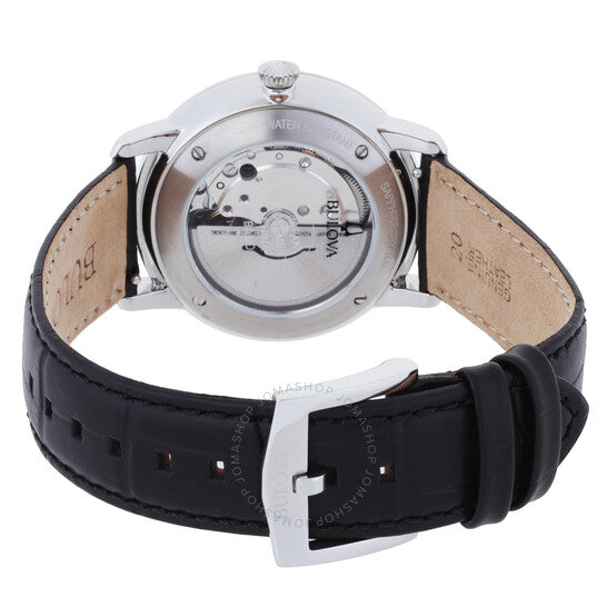 بولوفا، ساعة هدسون أوتوماتيكية للرجال بمينا أسود