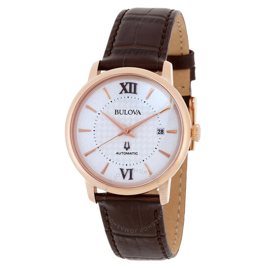 Bulova, Hudson Quartz Silver-Tone Dial Men's Watch