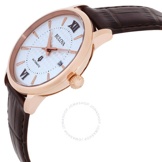 بولوفا، ساعة هدسون كوارتز للرجال بمينا فضي اللون