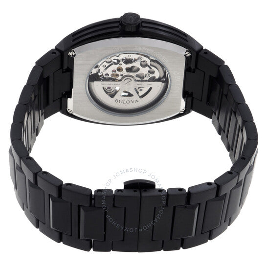 بولوفا، ساعة ماكينا أوتوماتيكية للرجال بمينا شبه هيكلي بألوان قوس قزح