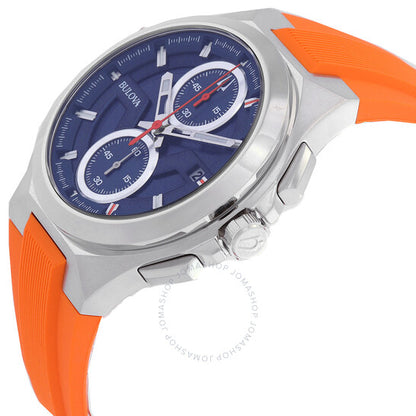 Bulova, Maquina Quartz Blue Dial Men's Watch