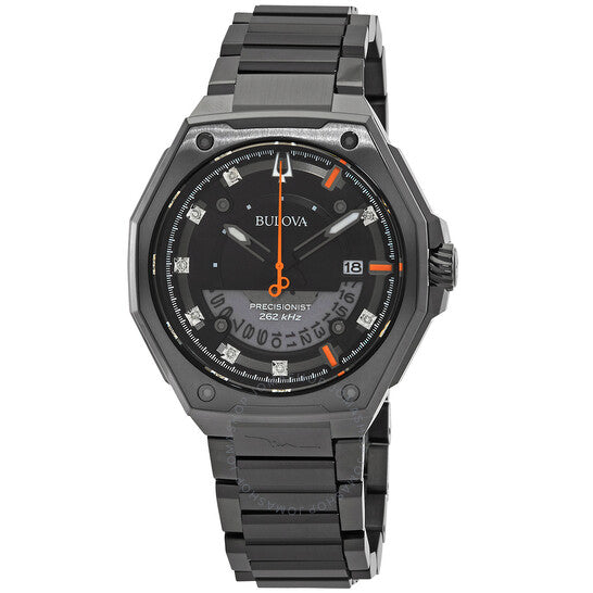 Bulova, Marc Anthony Quartz Diamond Black Dial Men's Watch