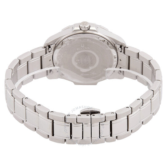 ساعة بولوفا مارين ستار كوارتز بمينا زرقاء للسيدات