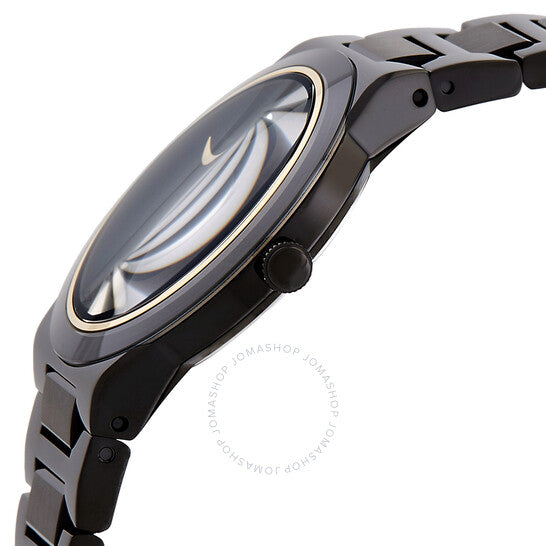 ساعة بولوفا ميلينيا أوتوماتيكية للسيدات بمينا أسود