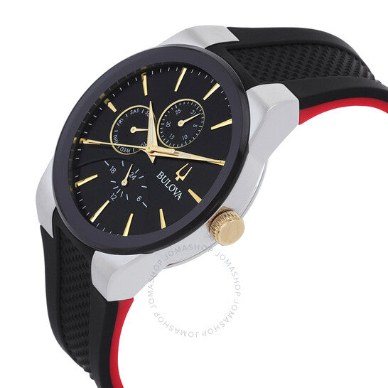 Bulova, Modern Millenia Chronograph Quartz Black Dial Men's Watch