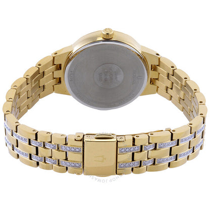 ساعة بولوفا النسائية، فانتوم كوارتز كريستال، مينا شامبانيا