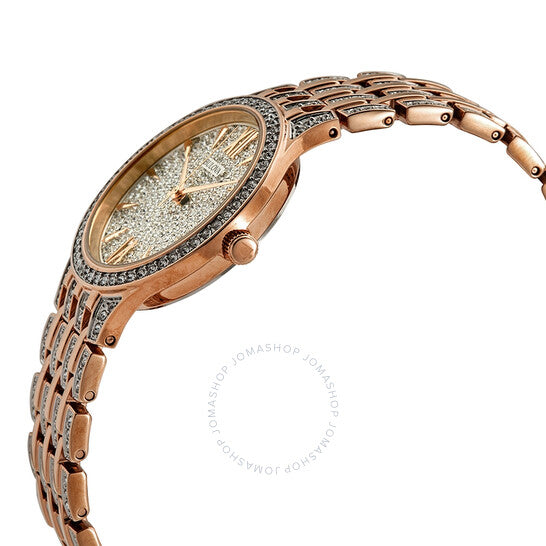 ساعة بولوفا النسائية، فانتوم كوارتز مزينة بالكريستال