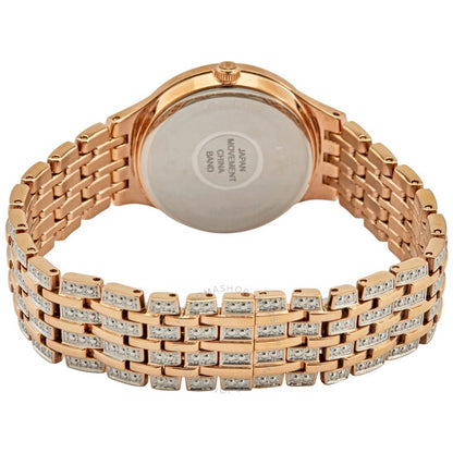 ساعة بولوفا النسائية، فانتوم كوارتز مزينة بالكريستال