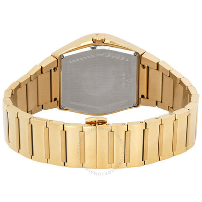 Bulova, Quartz Black Dial Gold-tone Men's Watch