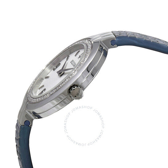 ساعة بولوفا رابسودي كوارتز بمينا بيضاء للسيدات