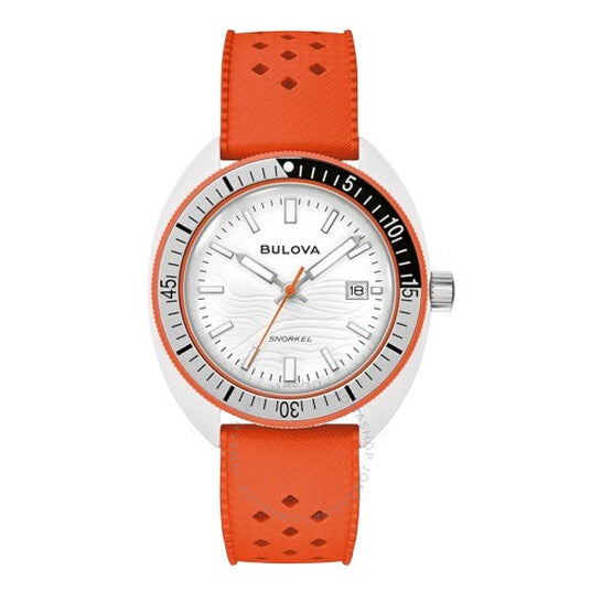 Bulova, Snorkel Clownfish Quartz White Dial Men's Watch