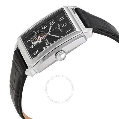 Bulova, Sutton Automatic Black Dial Unisex Watch