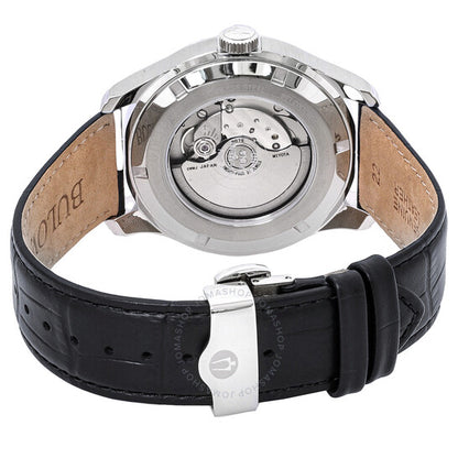 بولوفا، ساعة ويلتون جي إم تي أوتوماتيكية للرجال بمينا أزرق