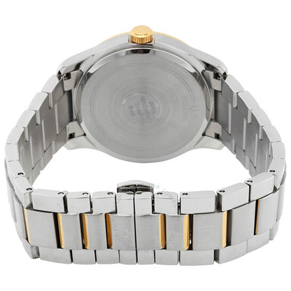 Bulova, Wilton Quartz Silver Dial Two-Tone Men's Watch