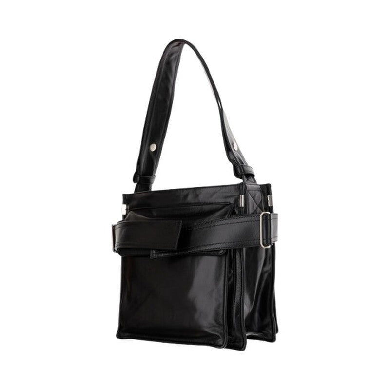 Adjustable-Strap Small Trench Tote Bag