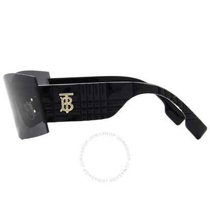 Burberry, Bella Dark Grey Shield Ladies Sunglasses