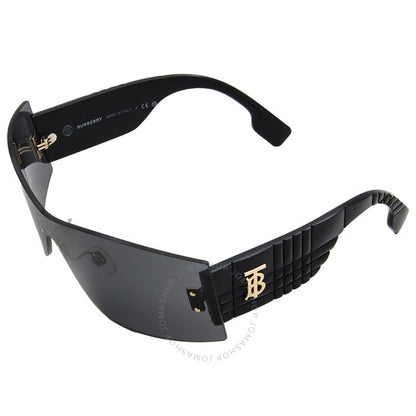 Burberry, Bella Dark Grey Shield Ladies Sunglasses