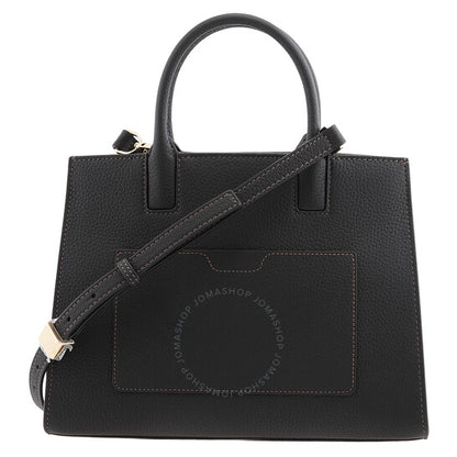 Burberry, Black Frances TB Plaque Tote Bag