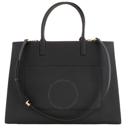 Burberry, Black Grainy Leather Medium Frances Bag