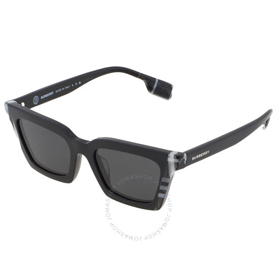 Burberry, Briar Dark Gray Square Ladies Sunglasses