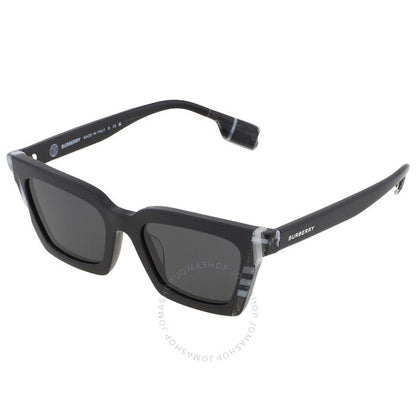 Burberry, Briar Dark Gray Square Ladies Sunglasses