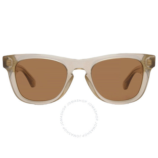 نظارات شمسية بربري برونزية مربعة للرجال