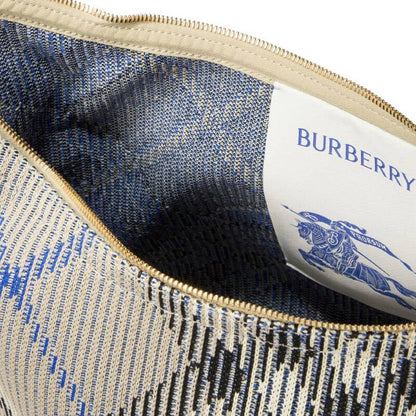 Checked Zipped Medium Tote Bag