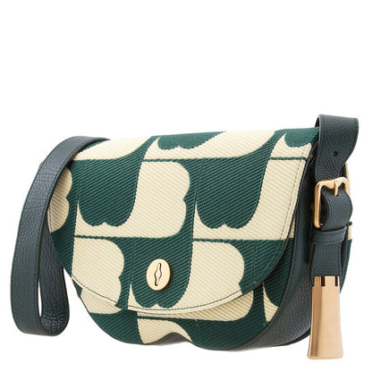 Chess Satchel Cotton Crossbody Bag