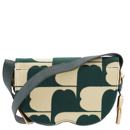 Chess Satchel Cotton Crossbody Bag