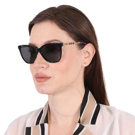 Burberry, Clare Grey Butterfly Ladies Sunglasses