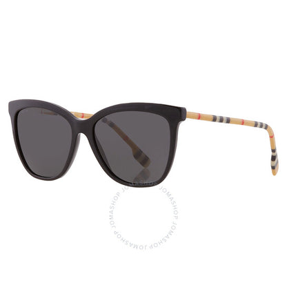 Burberry, Clare Grey Butterfly Ladies Sunglasses