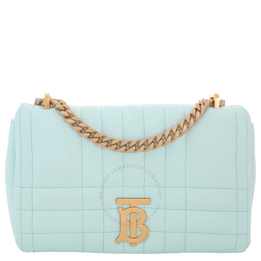 Burberry, Cool Mint Quilted Small Lola Bag