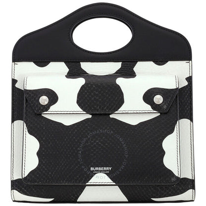 Burberry, Cow Print Mini Pocket Bag