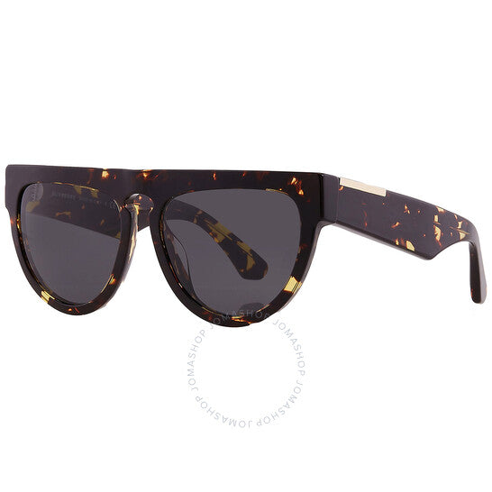 Burberry, Dark Grey Browline Ladies Sunglasses