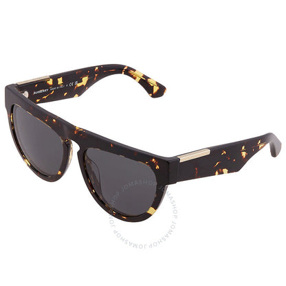 Burberry, Dark Grey Browline Ladies Sunglasses