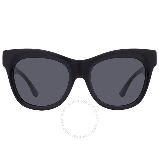 نظارات شمسية نسائية من بربري بتصميم فراشة باللون الرمادي الداكن