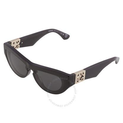Burberry, Dark Grey Cat Eye Ladies Sunglasses